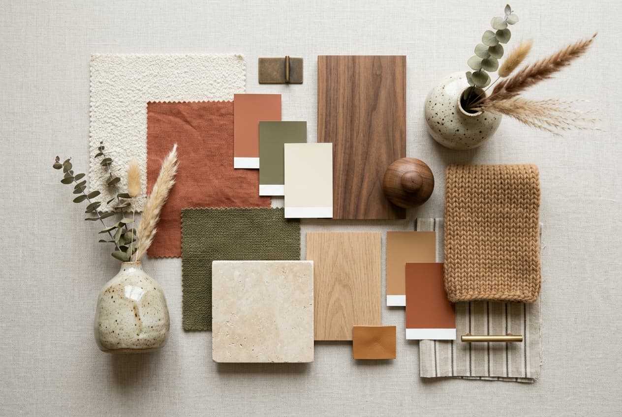 Warm Contemporary interior style preview